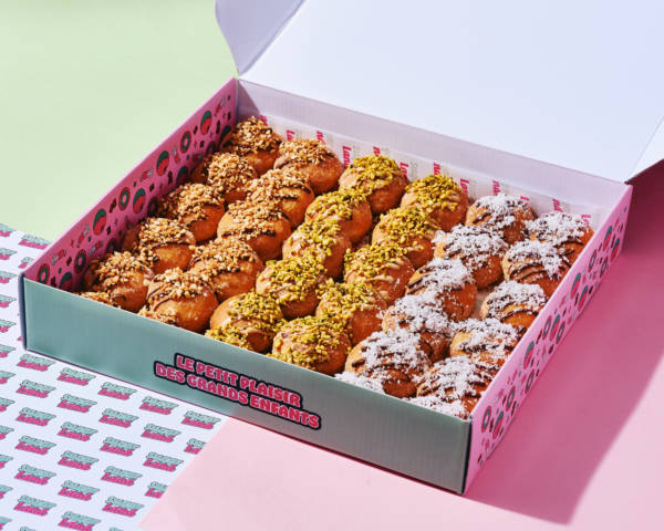 Mega Box Noisette
/ Pistache / Noix de coco